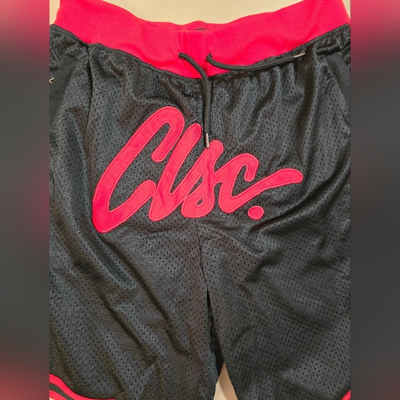 Clsc Men’s Gym Shorts black red size Large - Picture 8 of 11